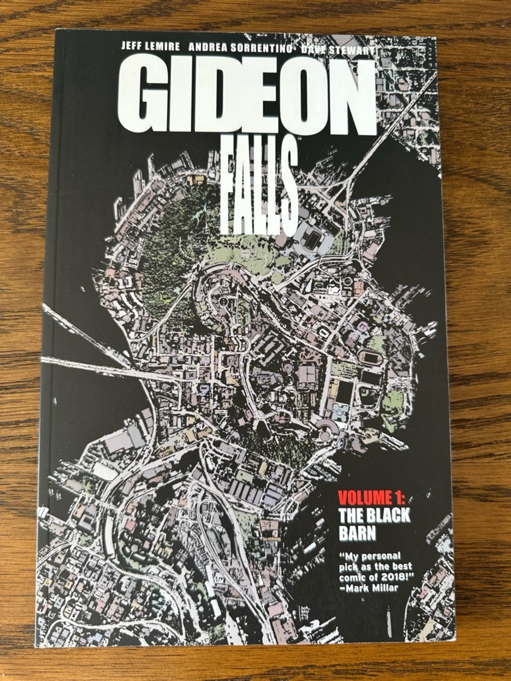 GIDEON FALLS Volume 1: The Black Barn - Graphic Novel (Black, White, Green)